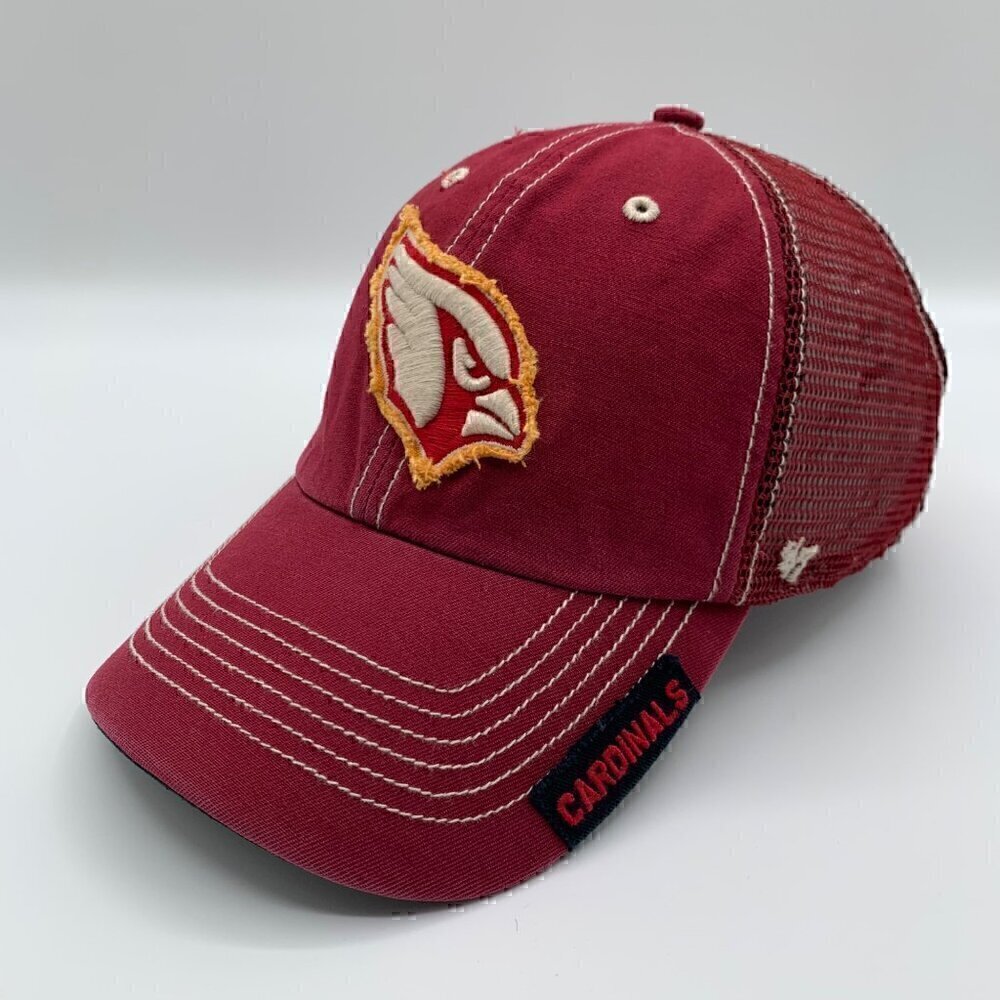 Arizona Cardinals NFL Red 47 Brand Relaxed Fit Snapback Trucker Hat